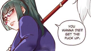 Maki finally accepts her duties as a Zenin breeder [Jujutsu Kaisen Hentai Animation]