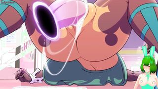 Hard fuck and glory hole in a shopping mall