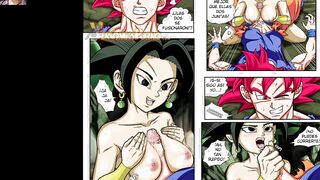 Kale y Caulifla se Fusionan para Ser Follada Por Goku - Kefla Hentai xxx