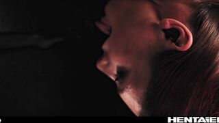 Horny Hentai Girl Begging For Monster Cock - Lots of Ahegao DP Creampie & Anal All The Way Through