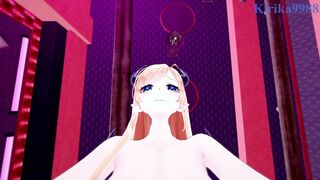 Yuzuki Choco and I have intense sex in a secret room. - Hololive VTuber POV Hentai