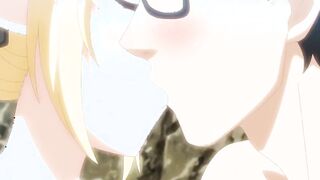 elf gets a creampie on the beach
