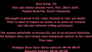 Devil's Cookie Ending II (Giantess, Insertion/Unbirth, Absorption, Vore, Feet)