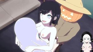 Mavis Dracula fucked hard for the first time on human halloween