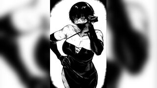 Maki Zenin Jujutsu Kaisen hentai manga edit phonk EEYUH slowed
