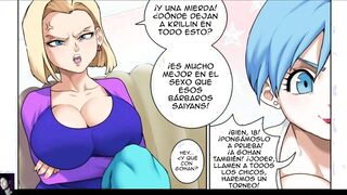 Chichi and Bulma organize a sex tournament to fuck all the Z warriors
