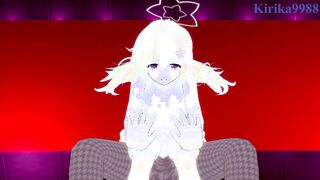 Uzawa Reisa and I have intense sex at a love hotel. - Blue Archive Hentai