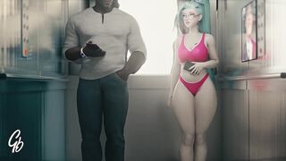 League Of Legends KDA Seraphine Askes Big Black Bull For Sex