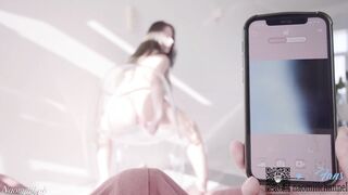 Inside Her After Cumming: Real Creampie Pussy and Anal on Cam