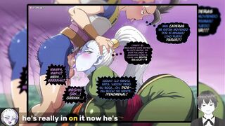 [ENG SUB] Vados unlocks Cabba’s hidden power through oral training – Dragon Ball Hentai