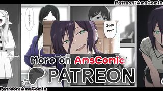 Jujutsu Kaisen Hentai animation - Big Tits Yuki Tsukumo Blow Job On Top by Amscomic