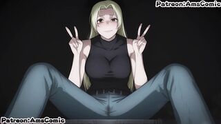 Jujutsu Kaisen Hentai animation - Big Tits Yuki Tsukumo Blow Job On Top by Amscomic
