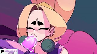 BIG ASS BLONDE HARD FUCKED BY FUTANARI SUCCUBUS AND GETTING CREAMPIE | CARTOON ANIMATION