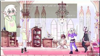 Max the Elf No Commentary: Femboy Has Sex With a Fae-Daemon