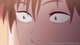 Makima gives Denji a "reward"!