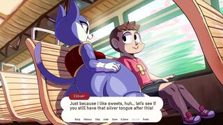 This PHAT ASS CAT Can Give Crazy Hot Anal In A Train - Waifu Crossing