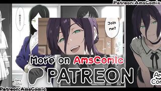 Jujutsu Kaisen Hentai Animation - Big Tits Maki Zenin Blow Job Hand Job On Top by Amscomic