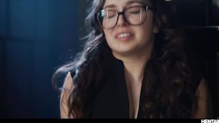Leana Lovings Monster Fucked - Cute Nerdy Girl Gets Her Pussy Wrecked by Toilet Hentai Anime Monster