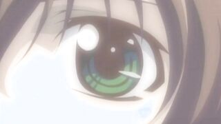 Erotic anime kissing foreplay