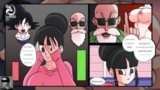 Dragon Ball Z Hentai: Chi-Chi Goes on Vacation Alone with Master Roshi