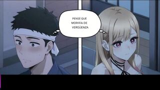 My Dress Up Darling: Marin Kitagawa becomes a succubus and fucks Gojo