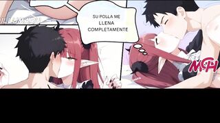 My Dress Up Darling: Marin Kitagawa becomes a succubus and fucks Gojo