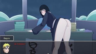 Naruto fucked Shizune's ass and then Orochimaru fucked her