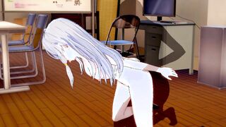 [majo no tabitabi] Elaina(3d hentai)