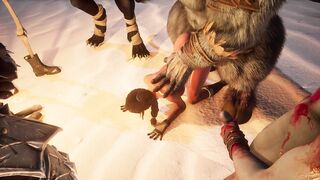 Lara Croft Monster Anal Furry Hentai Cartoon