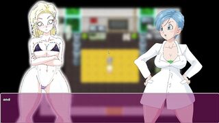 Android 18 slutty sex with Trunks using wet deep pussy dragon ball xxx - android quest for the ball