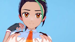 POV: You Accidentally Bought the Wrong Version of Pokemon Scarlet and Violet - Hentai 3d Compilation