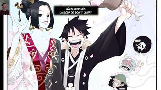 Boa Hancock and his honeymoon with Luffy