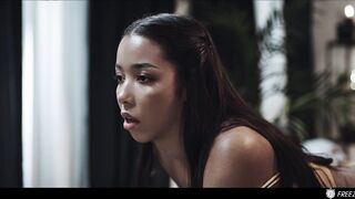 Ebony Roommate Frozen by Mysterious Remote 3D Anime - Lia Lin Hardcore Time Stop Fantasy
