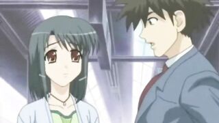 Anime babes fucked after masturbating
