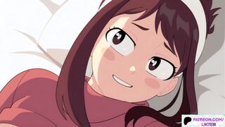 Uraraka And Deku Cyte Fuck - Crempied Ass From My HEro Academia Hentai Animation