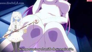Hentai girl solo masturbation in public