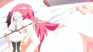 Hentai girl solo masturbation in public
