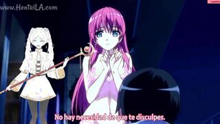 Hentai girl solo masturbation in public