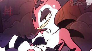 Helluva Boss 3some Blitzo x Moxxie x Millie MMF