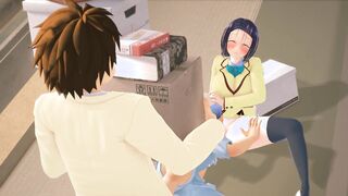 Haruna and old man at shool to love ru ntr
