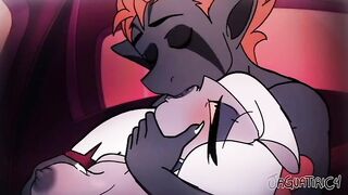 Demon Vaggie Fuck Hazbin Hotel Romantic Couple Commission