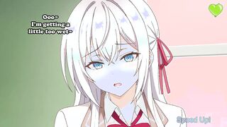[Teaser] Alya Hides Your Cock Inside her! [Breathplay, Blowjob, Footjob, Creampies, Tsundere)