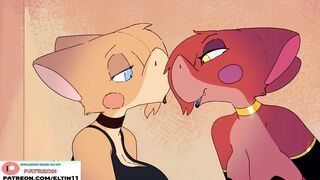 Horny Futanari Furry Girl Hard Anal Fucked And Creampie - Futa Furry Cartoon 60Fps
