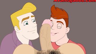 Desenho Porno Gay Acertando as Contas