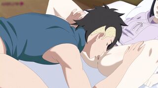 Hinata x Kawaki - Naruto ntr