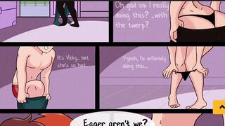 The Fairly OddParents - Adult Timmy And Vicky Fight Turns Into Sex Step Brother Fucks Step Sister
