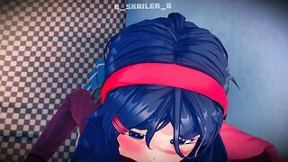 Miside - Mita gives you your reward for staying with her