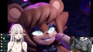 fucking. FRENNI  thiccy af FNAF HENTAI