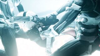 Nier Automada siendo follada en todos sus agujeros