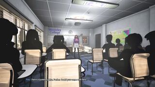 I corrupt my teacher to take off panties in class and show me her pussy (Lessons Of Corruption) P2